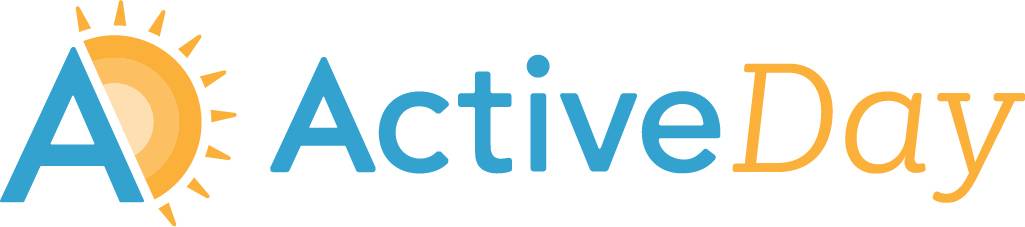 Active Day blue and yellow logo