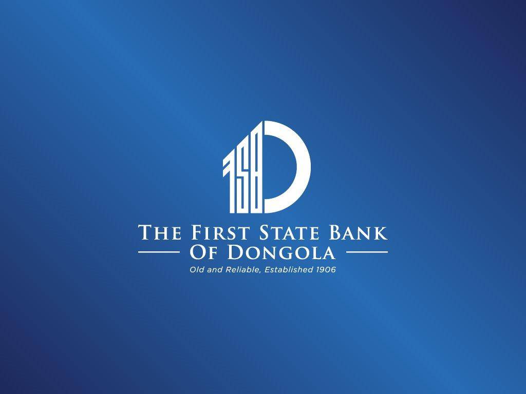 The First State Bank of Dongola logo