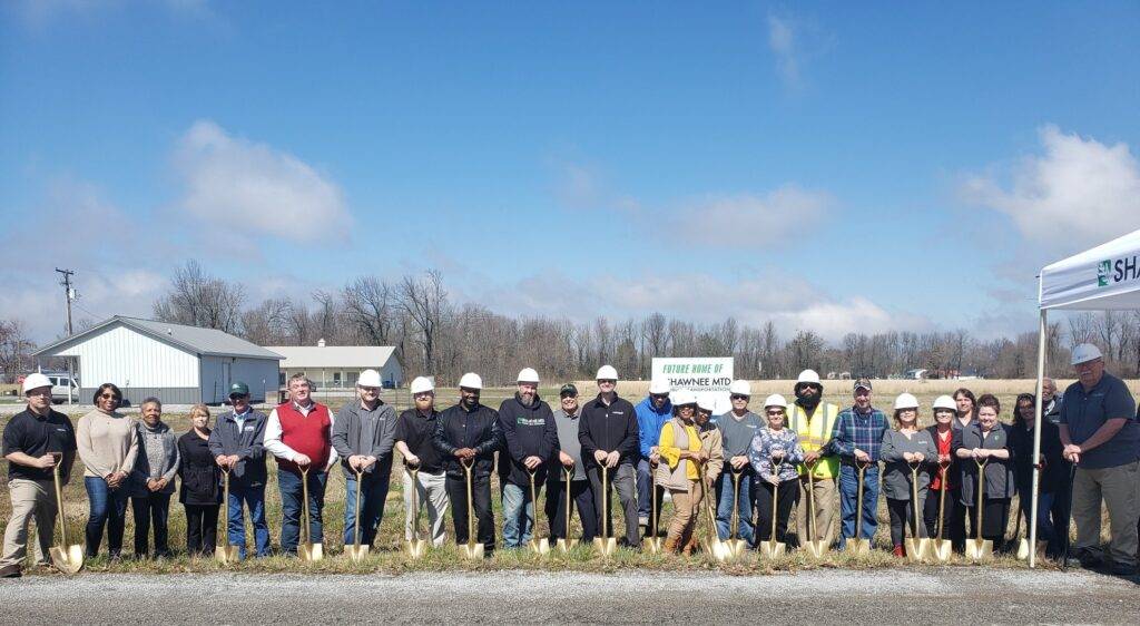 Shawnee Mass Transit District groundbreaking for new office